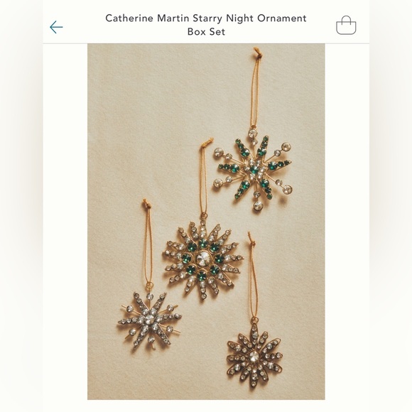 Catherine Martin Starry Night Ornament box set - Picture 12 of 12